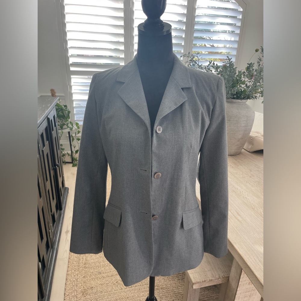 Liz Claiborne Gray Blazer
